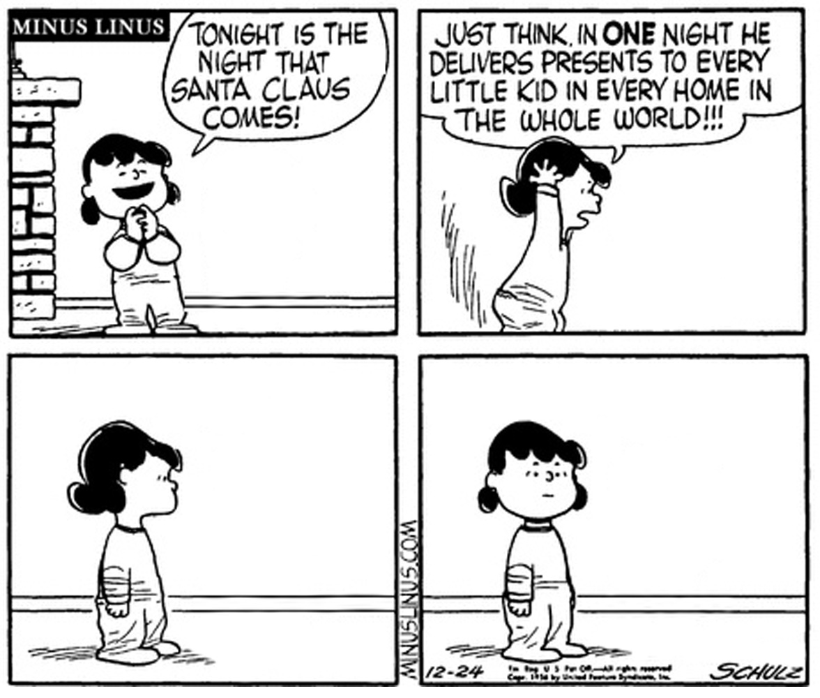 Don’t Think About It Too Hard, Lucy…