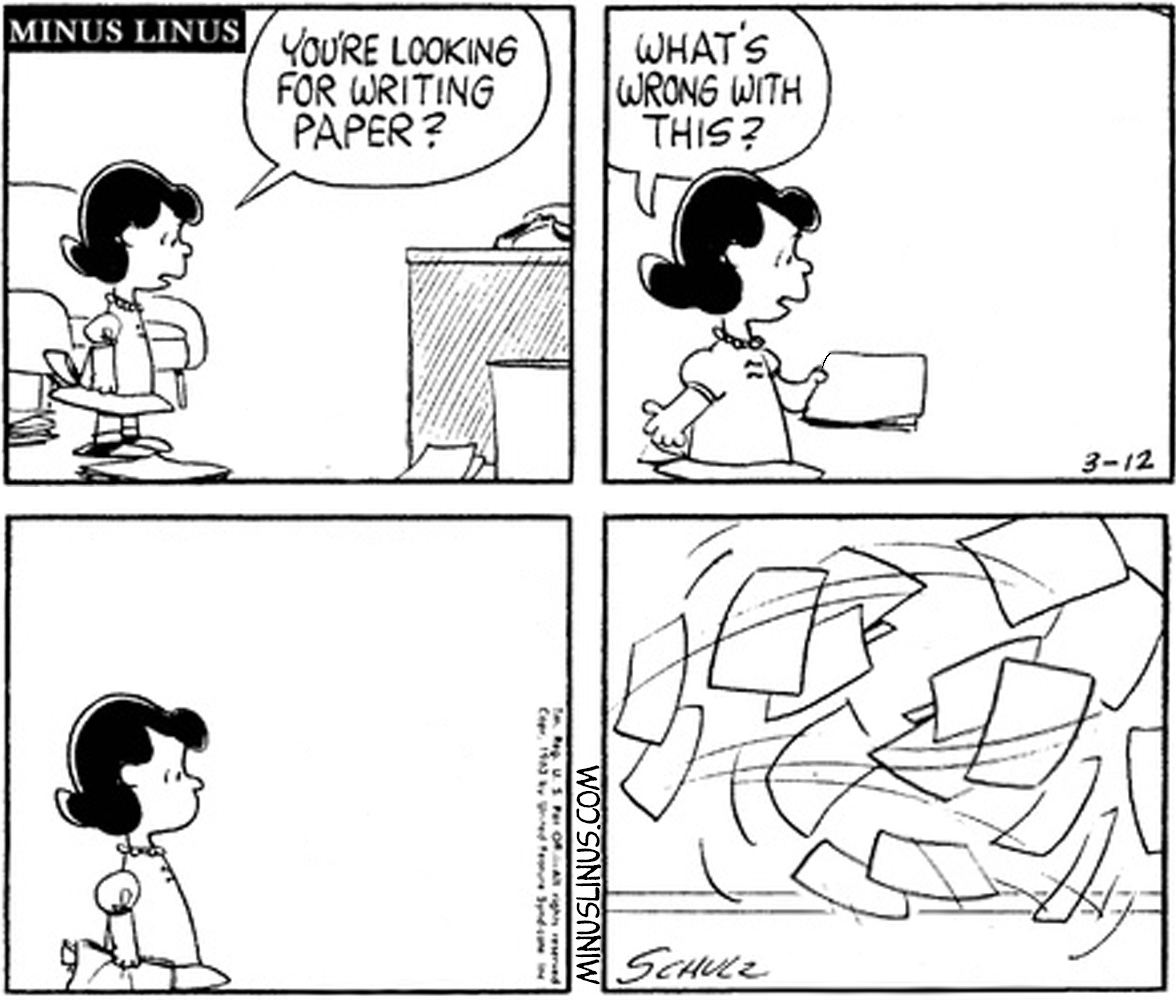 Beware the Paper Tornado!