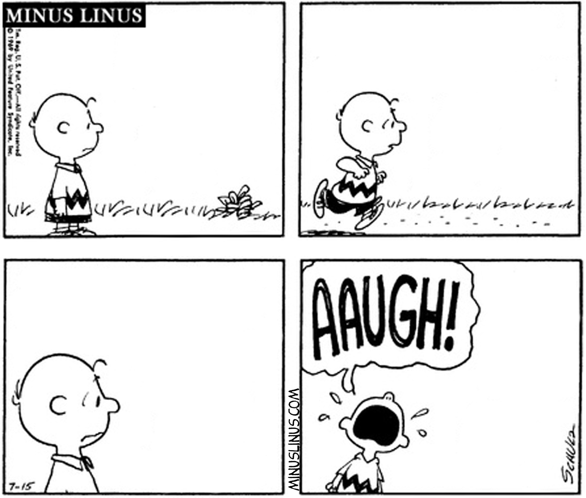 Charlie Brown – the Boy Who Cried Aaugh!