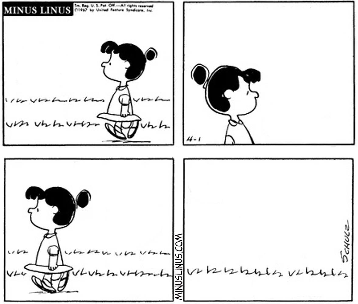 Violet pauses, then keeps walking