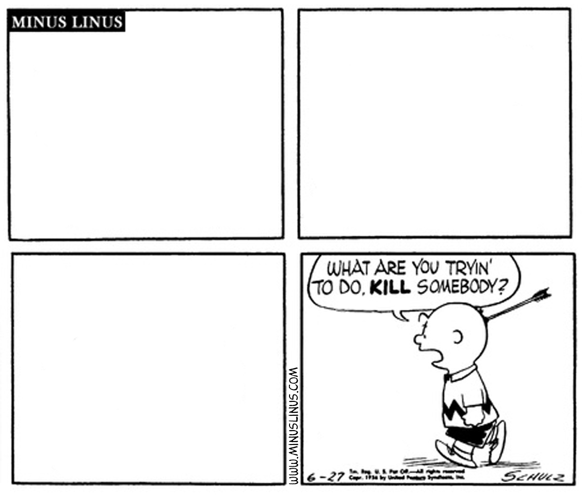 Looks That Way, Charlie Brown…