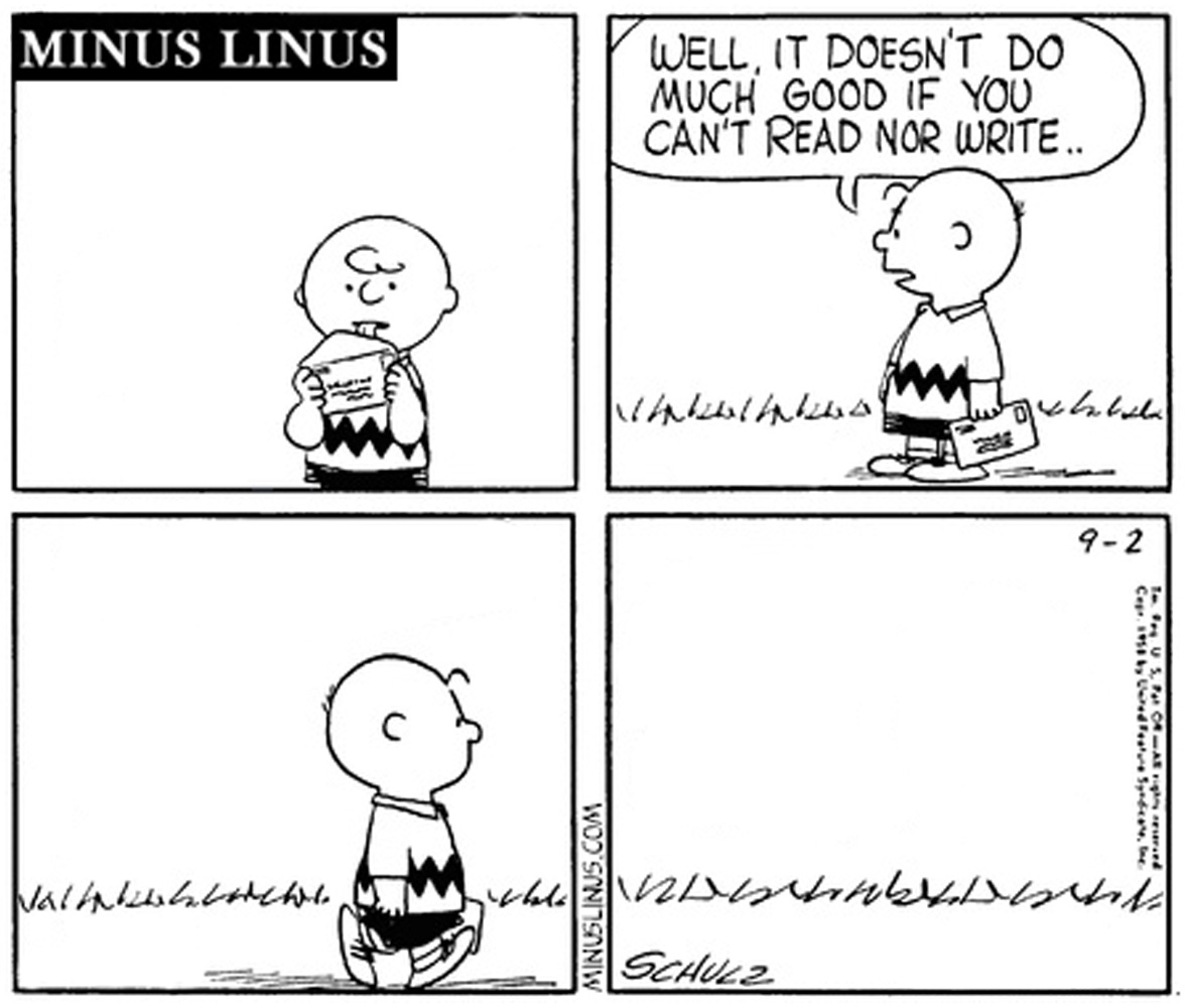 Stay in School, Charlie Brown!