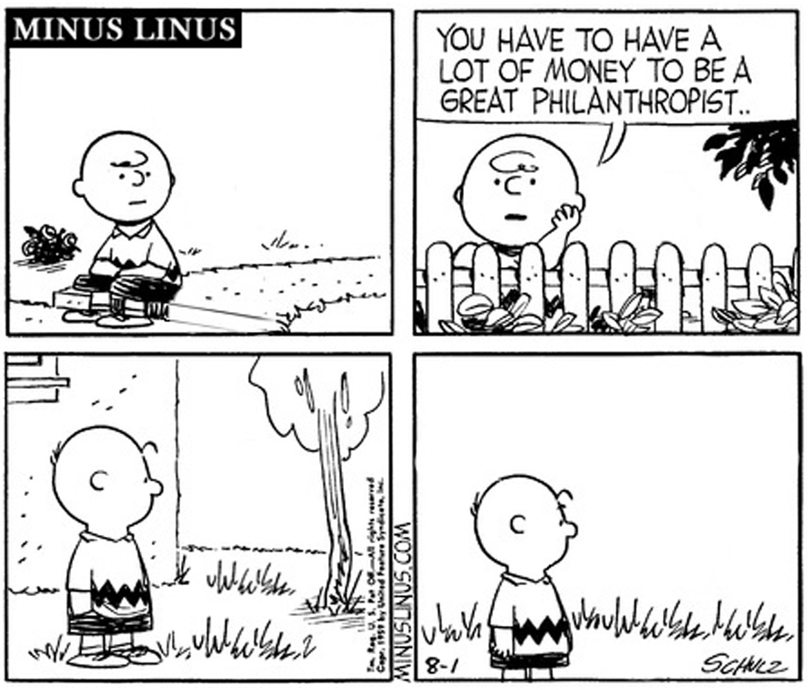 You Don’t Say, Charlie Brown…