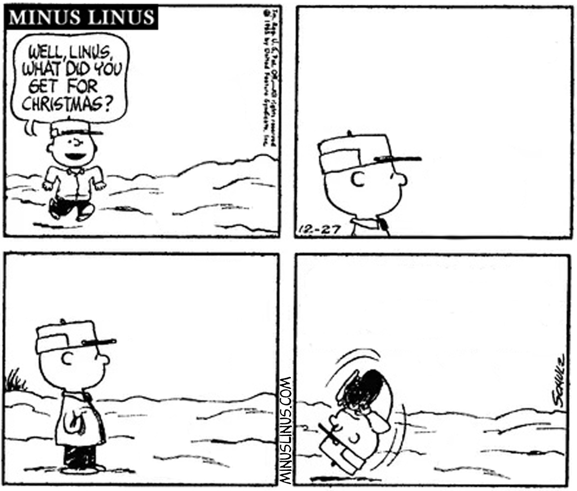 Charlie Brown Flips for Christmas