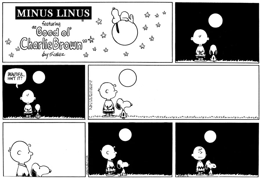 It sure is, Charlie Brown…