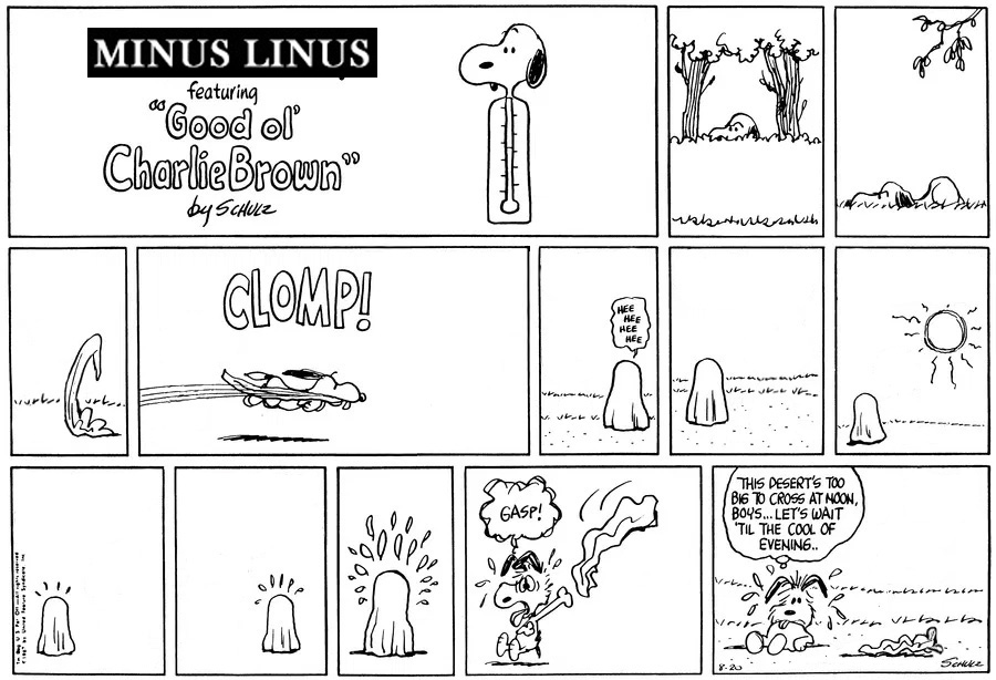 Wow… you are one weird dog, Snoopy.
