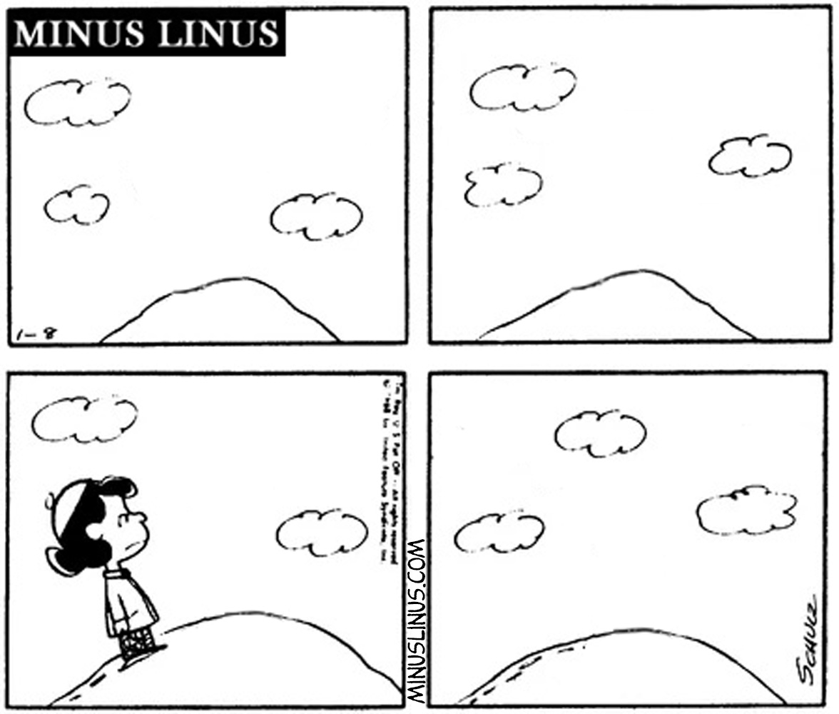 Don’t go away mad, Lucy…