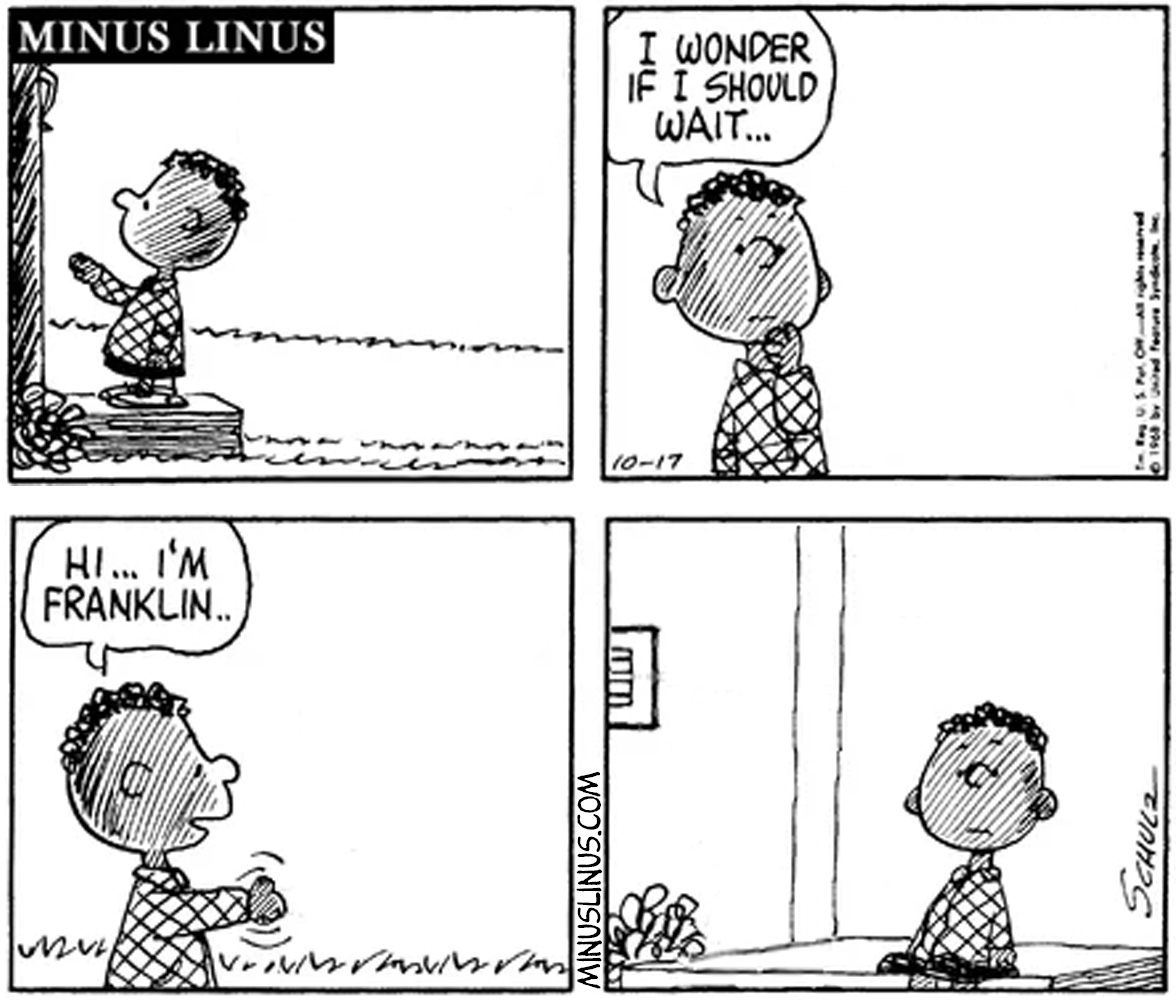 Yeah, you definitely should’ve waited, Franklin…