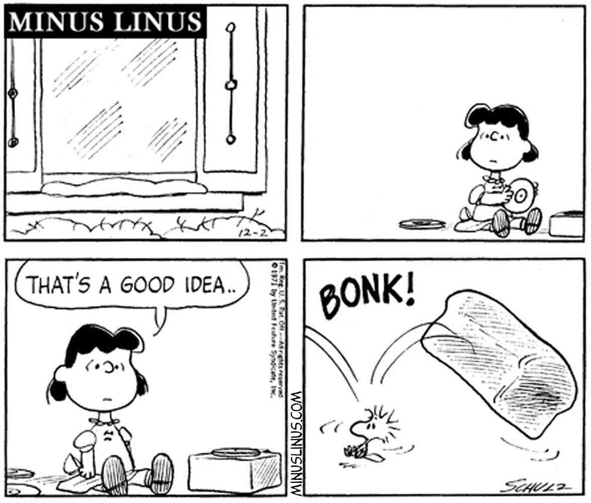 Actually, that’s kinda mean, Lucy…